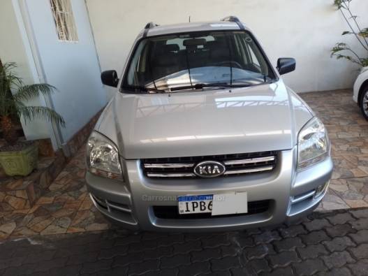 KIA MOTORS - SPORTAGE - 2008/2008 - Prata - R$ 37.900,00